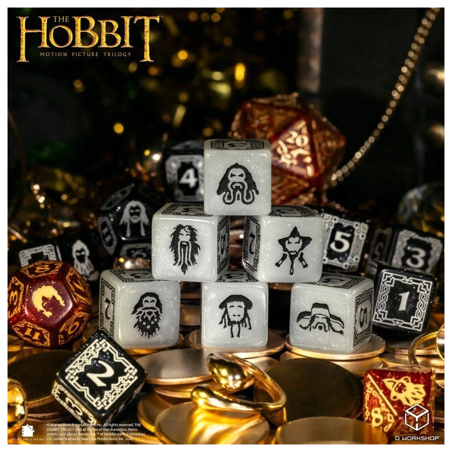The Hobbit TCG Zestaw Kostek 16 Ember Hearth zdjęcie produktu