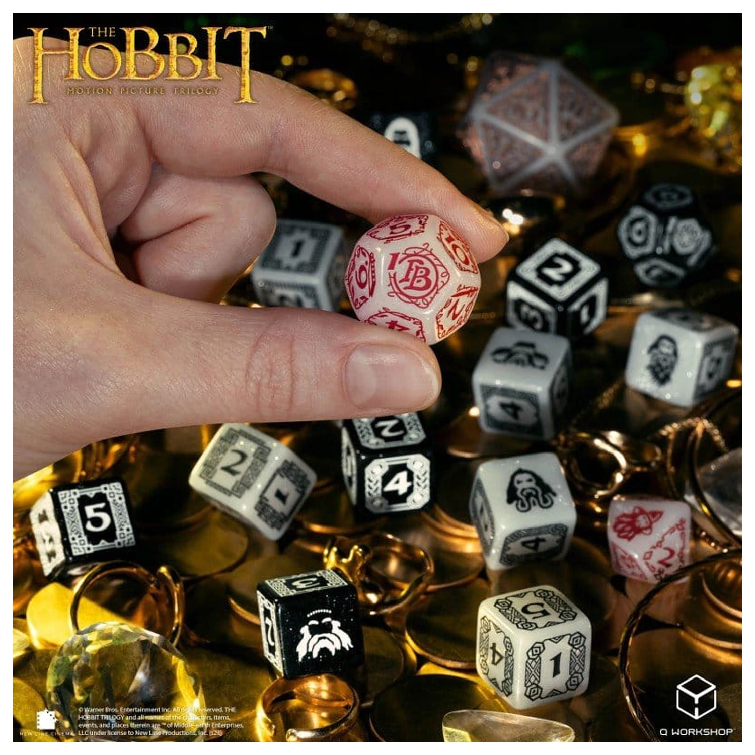 The Hobbit TCG Zestaw Kostek 16 Radiant Dawn zdjęcie produktu