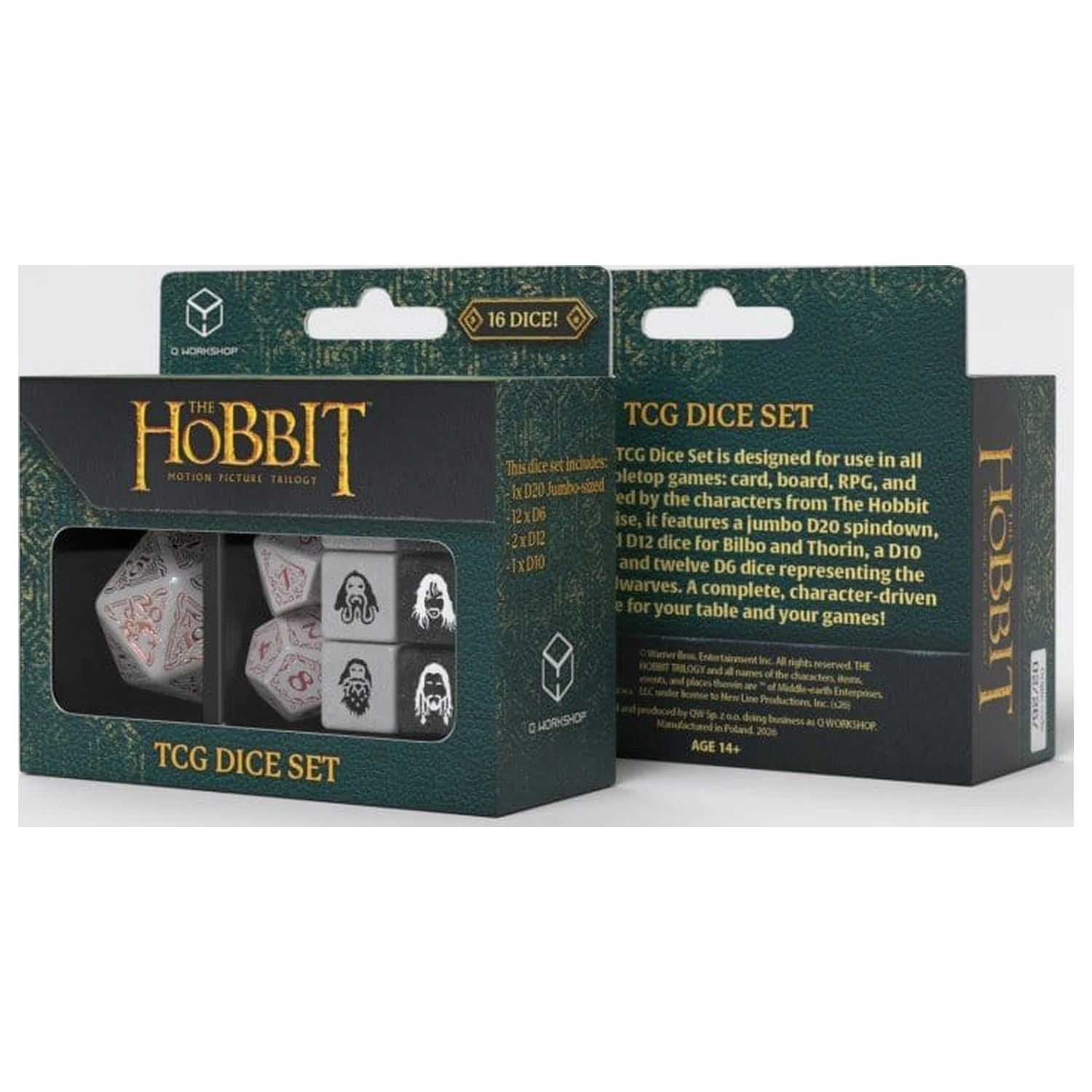 The Hobbit TCG Zestaw Kostek 16 Radiant Dawn zdjęcie produktu