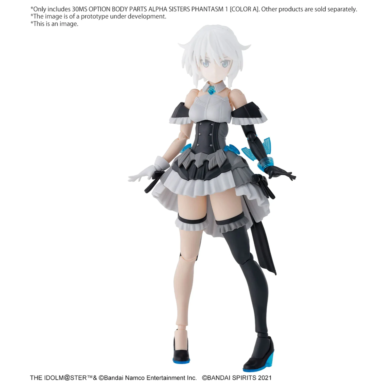 THE iDOLM@STER 30MS Option Body Parts Alpha Sisters ... 1 - Zestaw modeli zdjęcie produktu