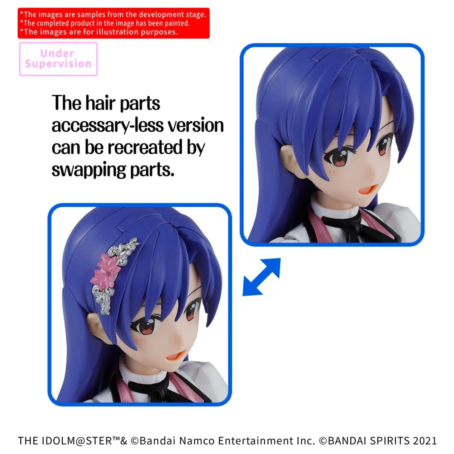 The Idolmaster 30MS Chihaya Kisaragi (20th Anniv. You and I) Zestaw Modelowy zdjęcie produktu