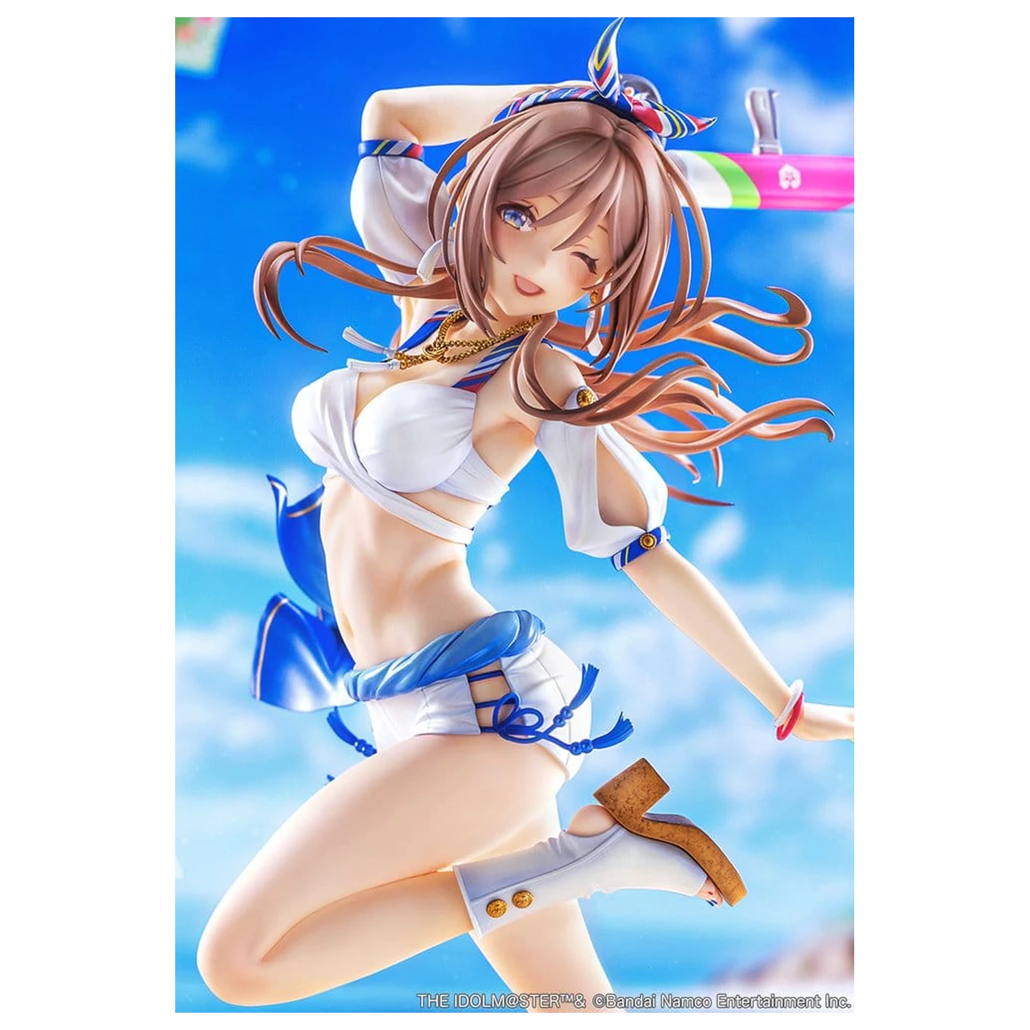 The Idolmaster Gakuen figurka PCV 1/7 Himesaki Rinami Kimi to Semi Blue Ver. 27 cm zdjęcie produktu