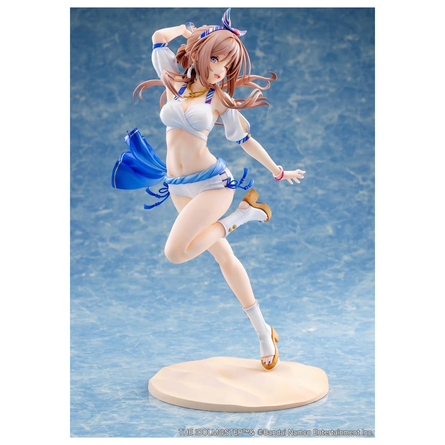 The Idolmaster Gakuen figurka PCV 1/7 Himesaki Rinami Kimi to Semi Blue Ver. 27 cm zdjęcie produktu