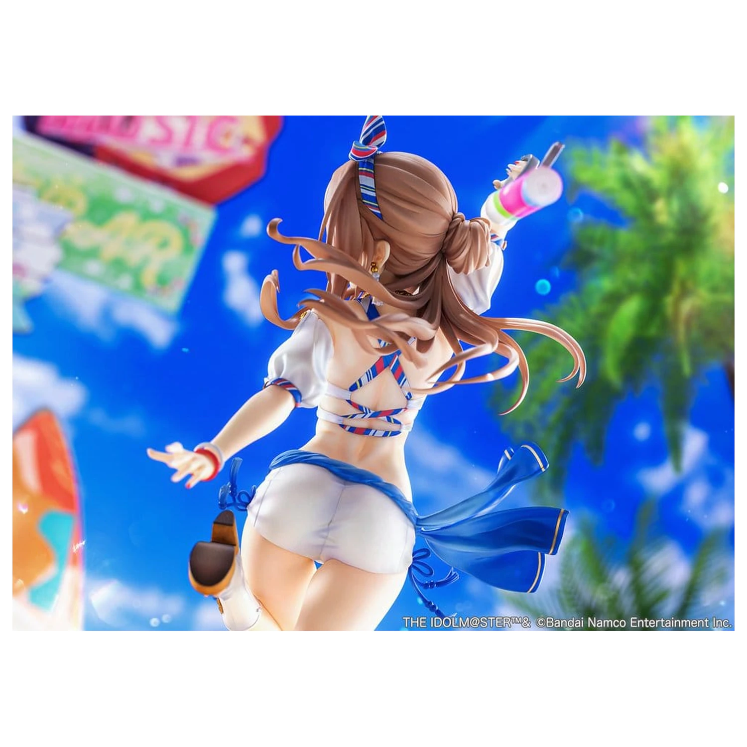 The Idolmaster Gakuen figurka PCV 1/7 Himesaki Rinami Kimi to Semi Blue Ver. 27 cm zdjęcie produktu
