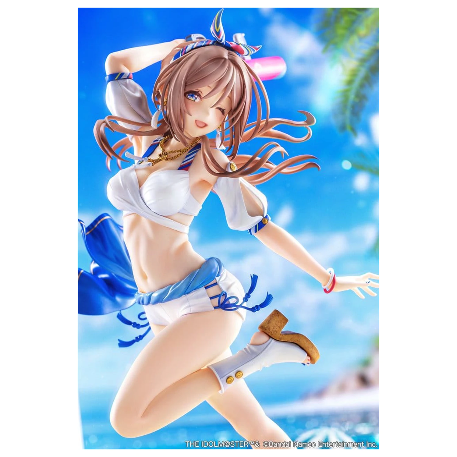 The Idolmaster Gakuen Figurka PCV 1/7 Himesaki Rinami Kimi to Semi Blue Ver. z bonusem 27 cm zdjęcie produktu