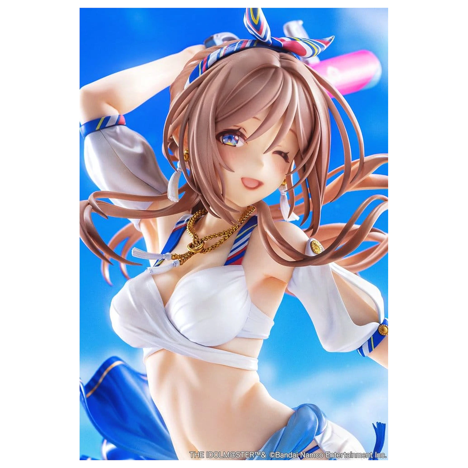 The Idolmaster Gakuen Figurka PCV 1/7 Himesaki Rinami Kimi to Semi Blue Ver. z bonusem 27 cm zdjęcie produktu