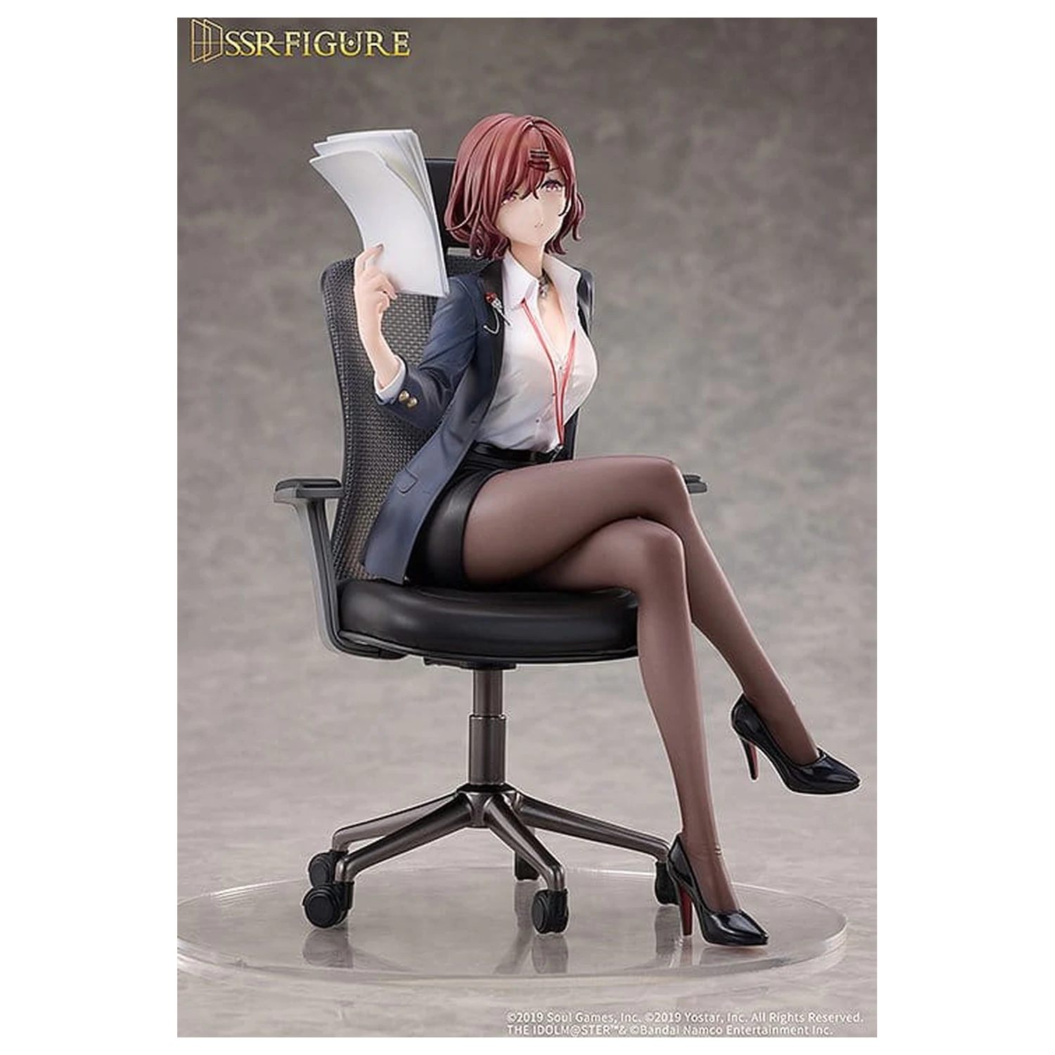 The Idolmaster Shiny Colors x Mahjong Soul figurka PCV 1/7 Madoka Higuchi Effortless Work Ver. 21 cm zdjęcie produktu