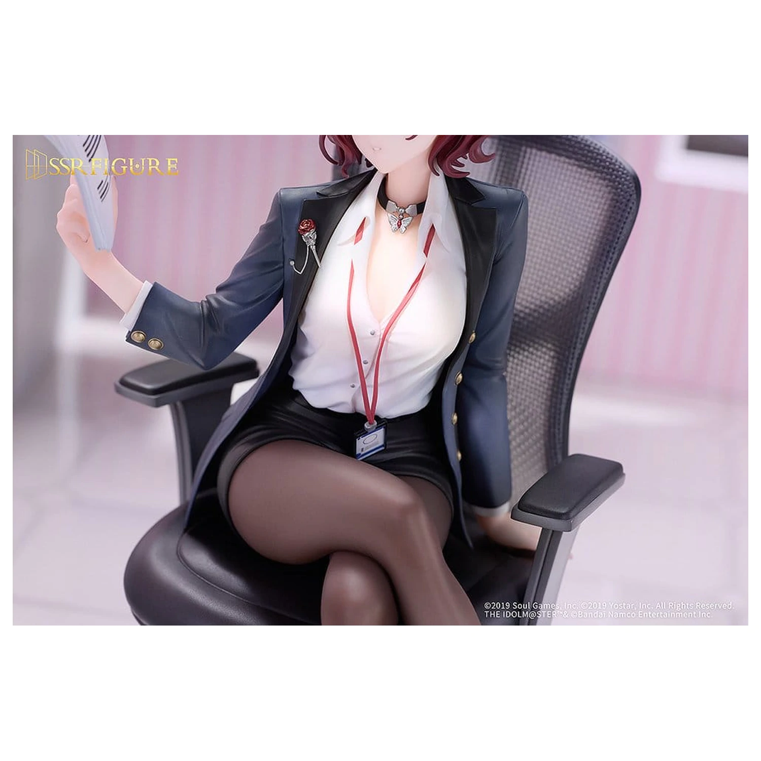 The Idolmaster Shiny Colors x Mahjong Soul figurka PCV 1/7 Madoka Higuchi Effortless Work Ver. 21 cm zdjęcie produktu