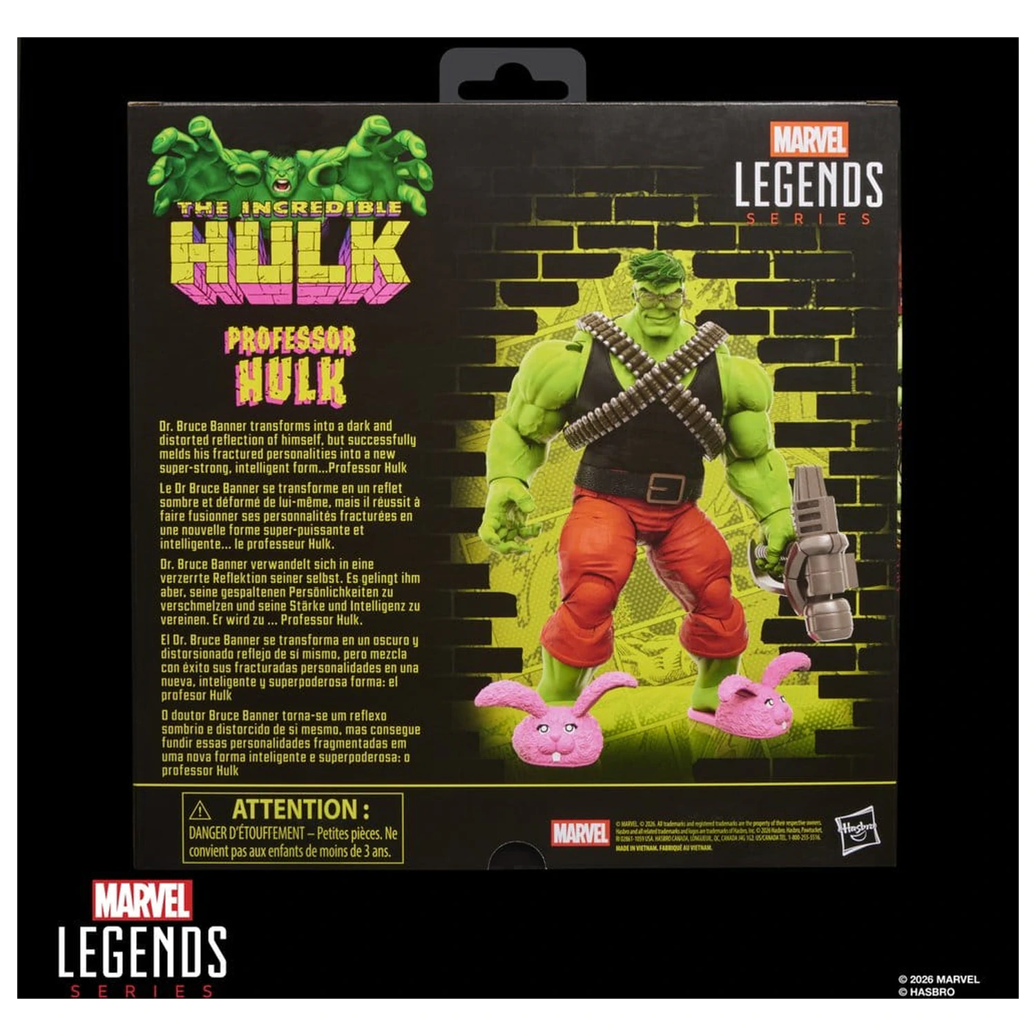 The Incredible Hulk Marvel Legends Figurka akcji Professor Hulk 15 cm zdjęcie produktu