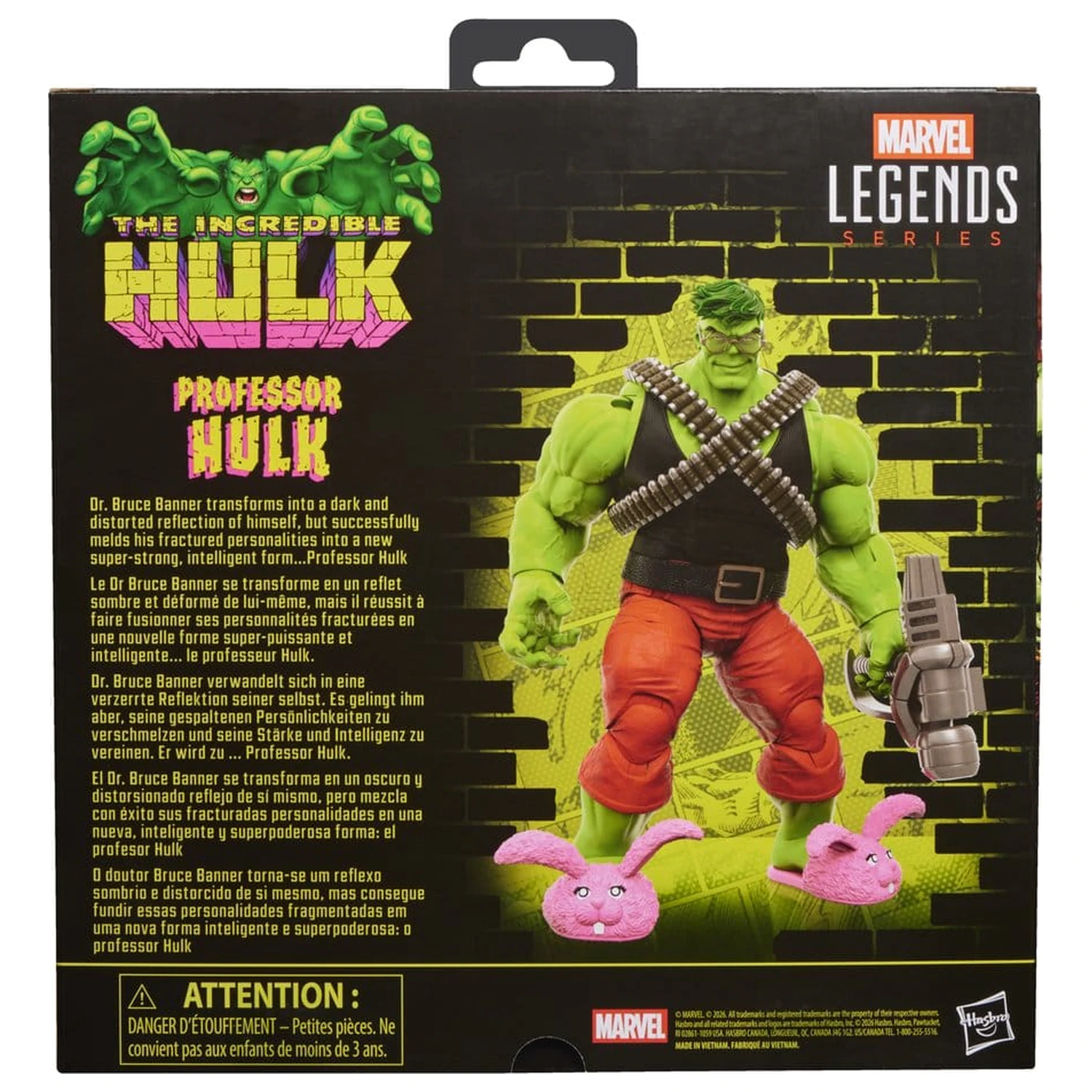 The Incredible Hulk Marvel Legends Figurka akcji Professor Hulk 15 cm zdjęcie produktu