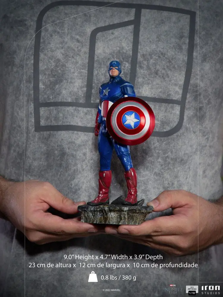 The Infinity Saga BDS Art Scale Statua 1/10 Kapitan Ameryka Bitwa o Nowy Jork 23 cm zdjęcie produktu