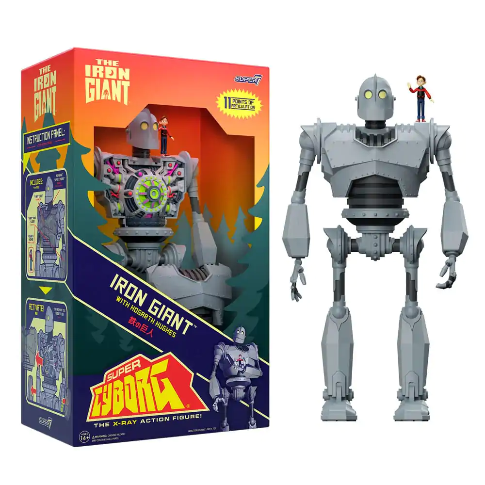 The Iron Giant Super Cyborg Figurka Akcji Iron Giant (Full Color) 28 cm zdjęcie produktu