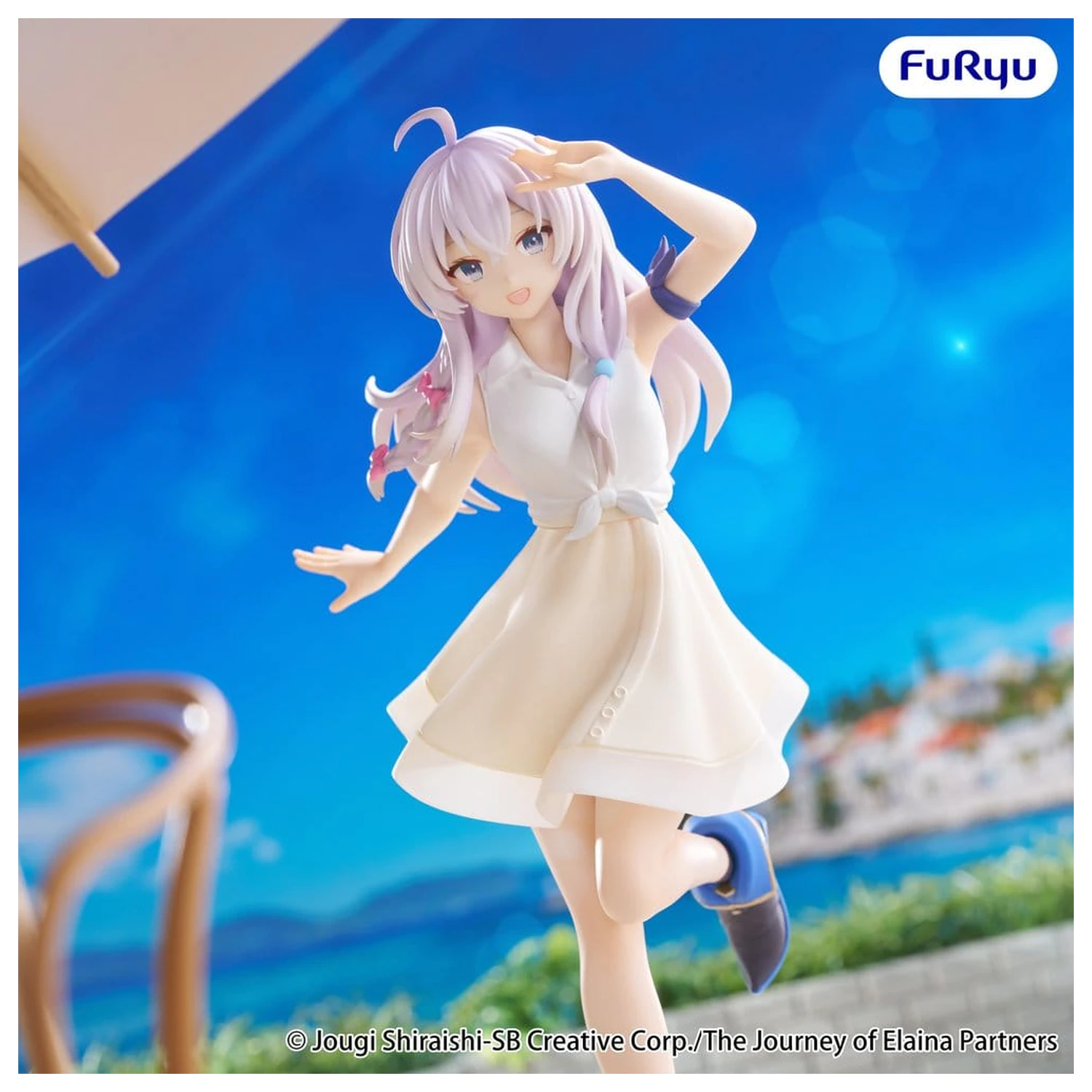 The Journey of Elaina Muchute PVC Figurka Elaina White Ver. 20 cm zdjęcie produktu
