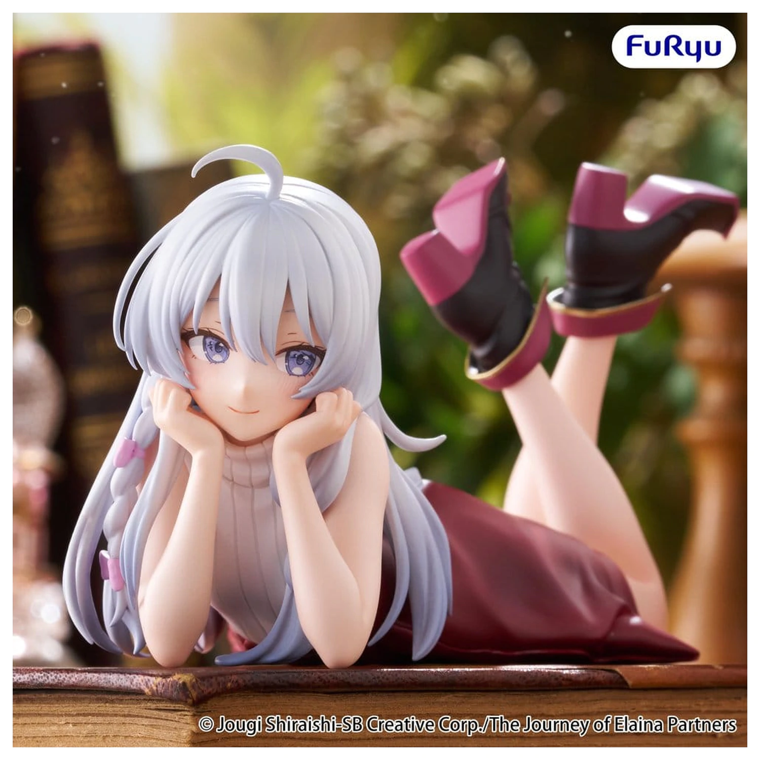 The Journey of Elaina Noodle Stopper PVC Figurka Elaina Lying Down Ver. 11 cm zdjęcie produktu