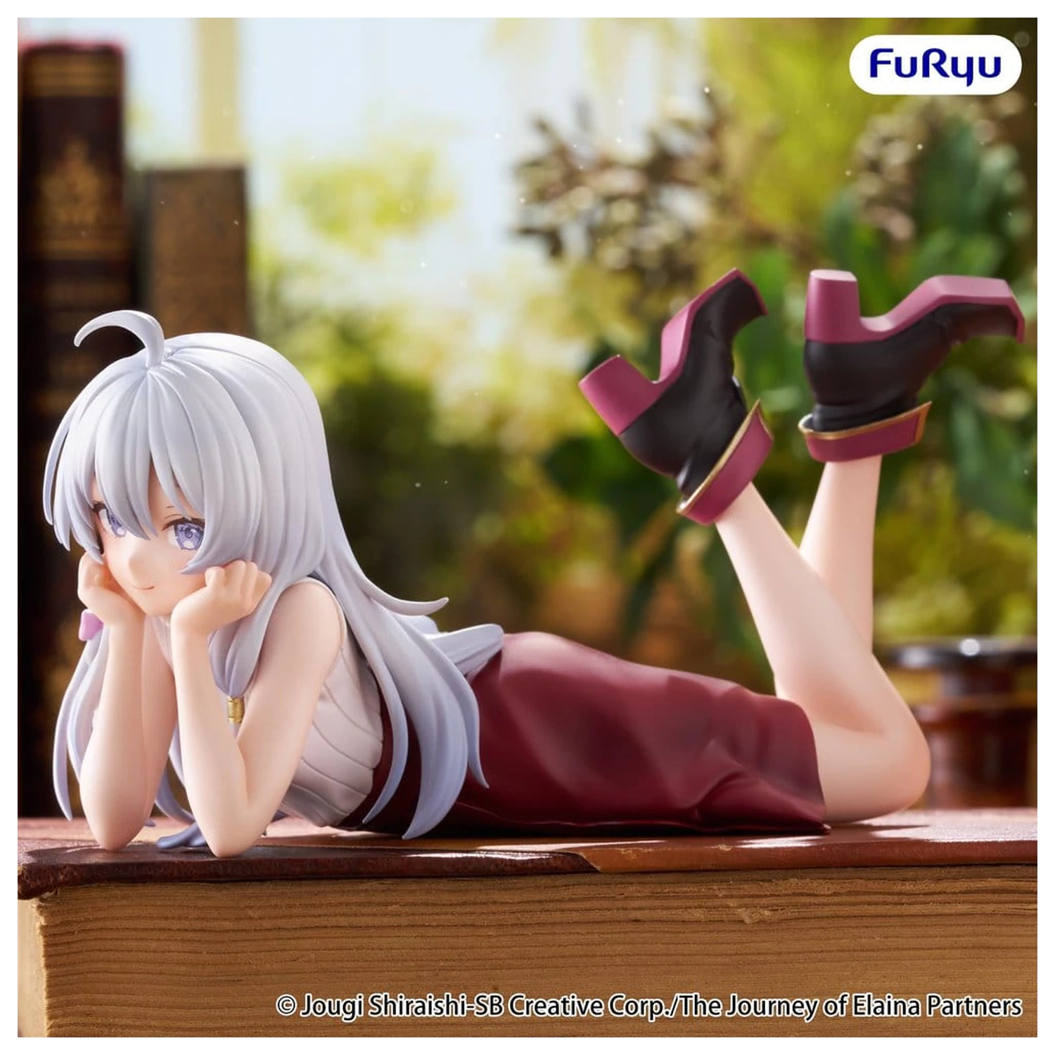 The Journey of Elaina Noodle Stopper PVC Figurka Elaina Lying Down Ver. 11 cm zdjęcie produktu