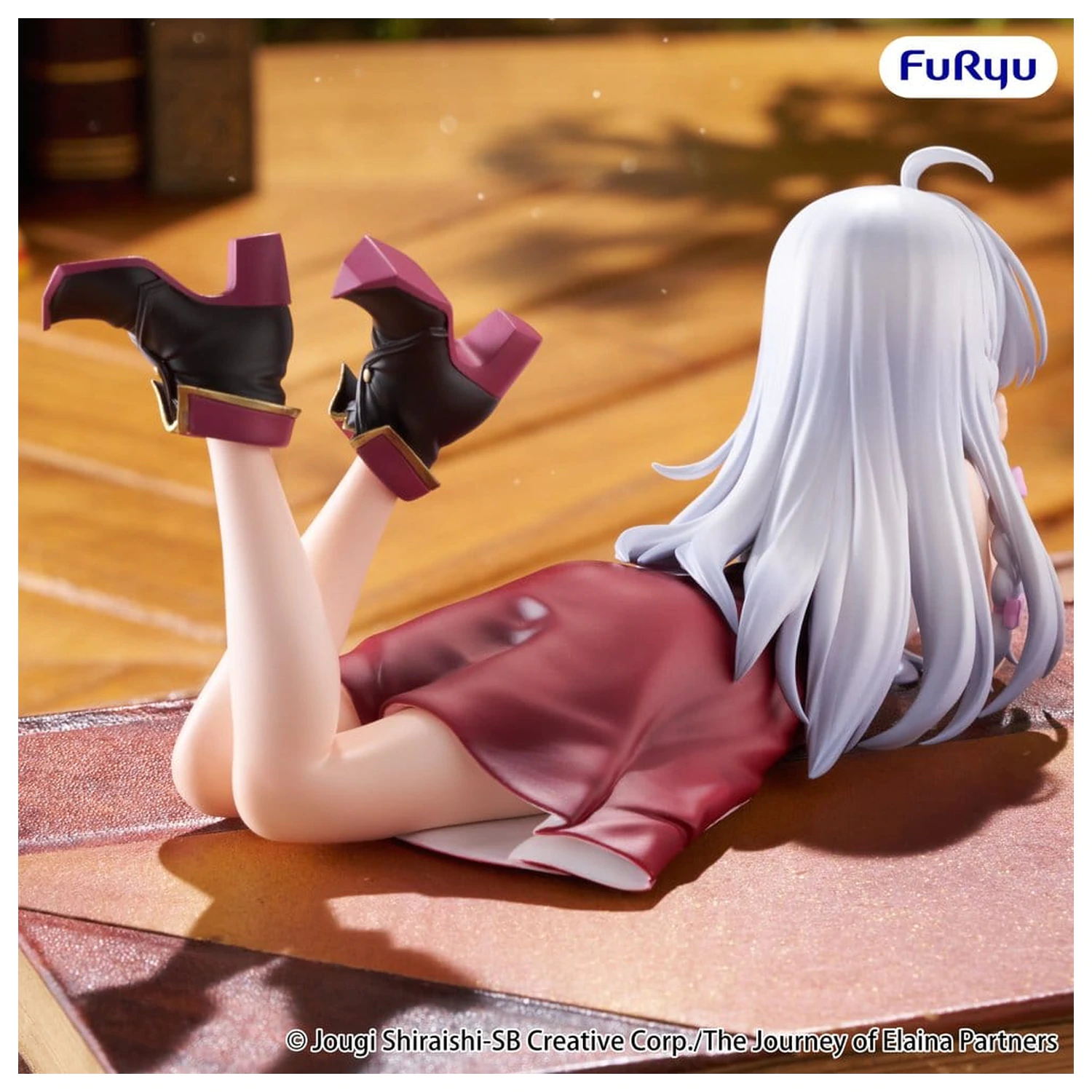 The Journey of Elaina Noodle Stopper PVC Figurka Elaina Lying Down Ver. 11 cm zdjęcie produktu