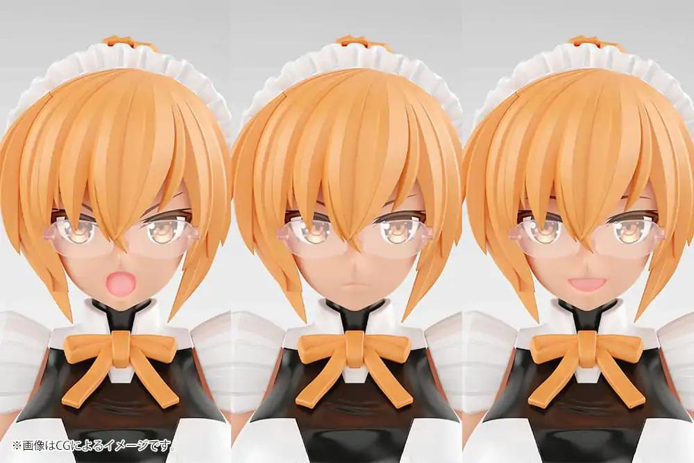 The King Of Braves GaoGaiGar Plastic Model Kit Brave Girl 2 17 cm Model Plastikowy zdjęcie produktu