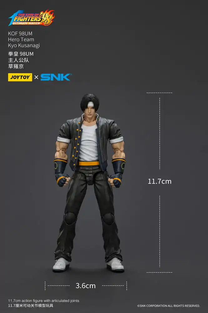 The King Of Fighters &#039;98 Figurka Akcji Drużyna Hero Kyo Kusanagi 12 cm zdjęcie produktu