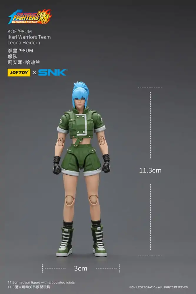 The King Of Fighters '98 Figurka Akcji Hero Team Leona Heidern 11 cm zdjęcie produktu