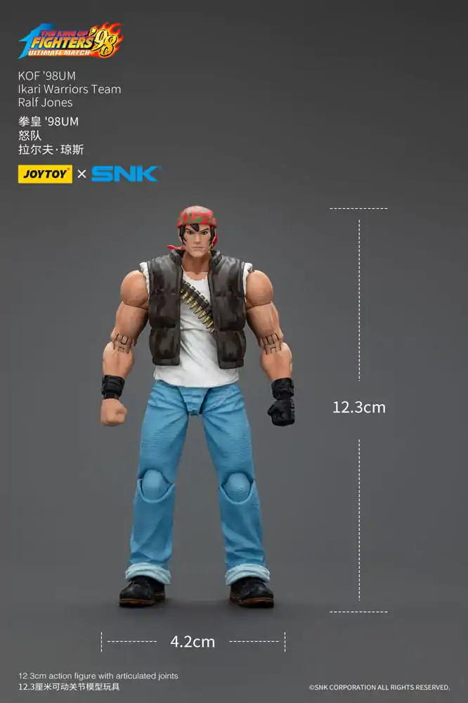 The King Of Fighters '98 Figurka akcji Hero Team Ralf Jones 12 cm zdjęcie produktu