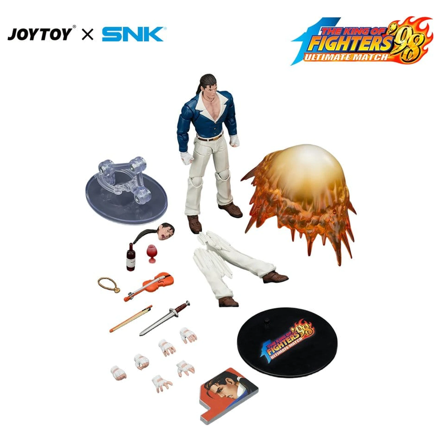 The King of Fighters '98 Ultimate Match figurka akcji Robert Garcia (Art of Fighting Team) 12 cm zdjęcie produktu