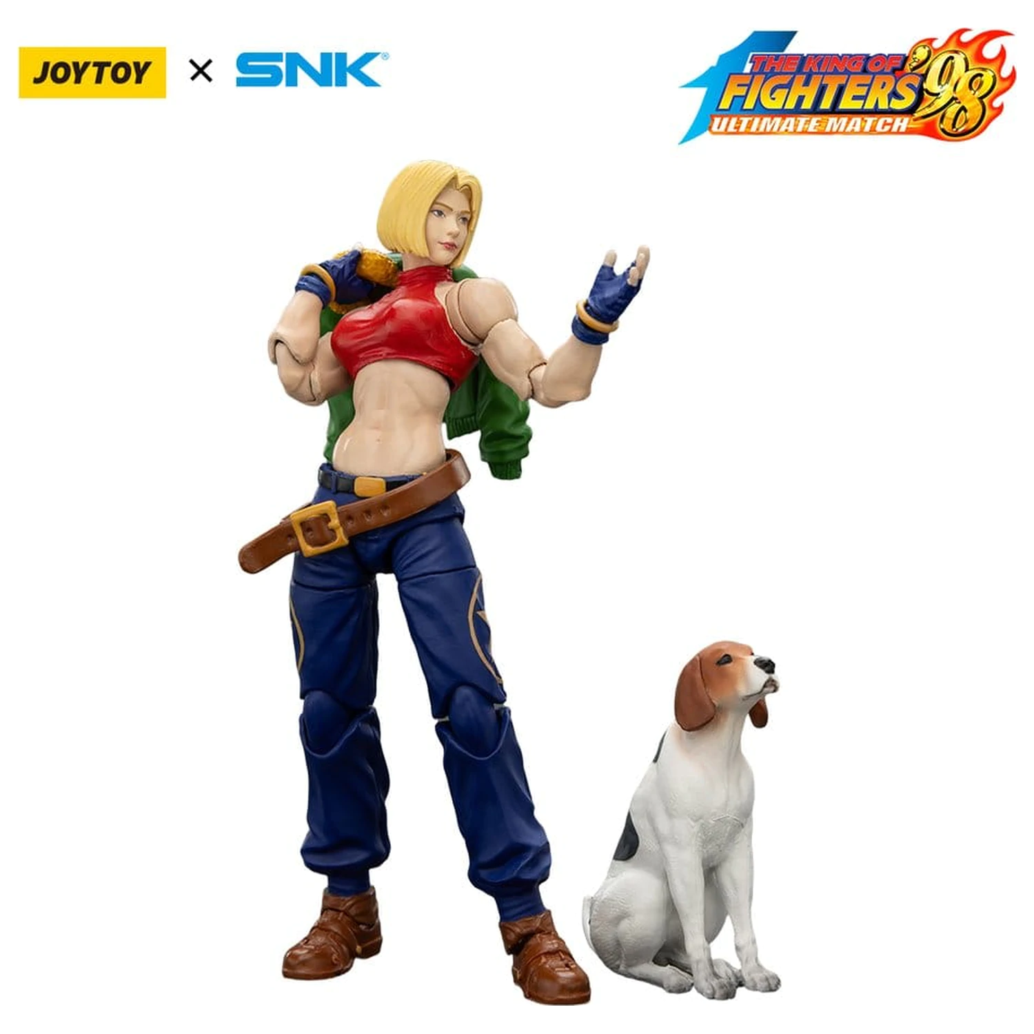 The King of Fighters '98 Ultimate Match figurka akcji Blue Mary 11 cm zdjęcie produktu