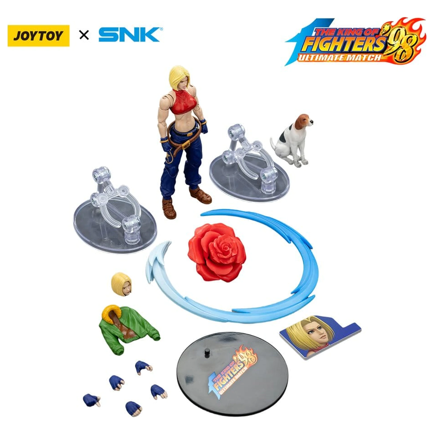 The King of Fighters '98 Ultimate Match figurka akcji Blue Mary 11 cm zdjęcie produktu