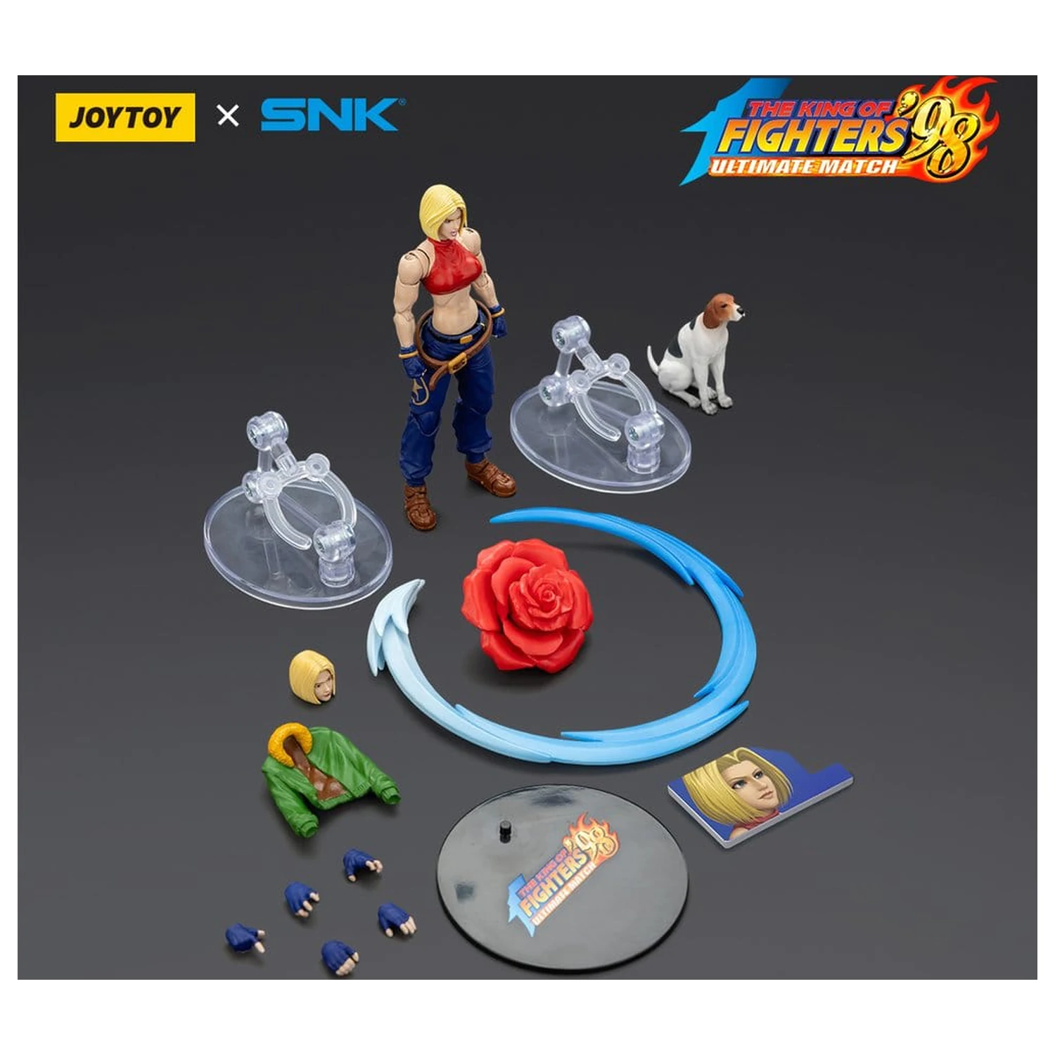 The King of Fighters '98 Ultimate Match figurka akcji Blue Mary 11 cm zdjęcie produktu