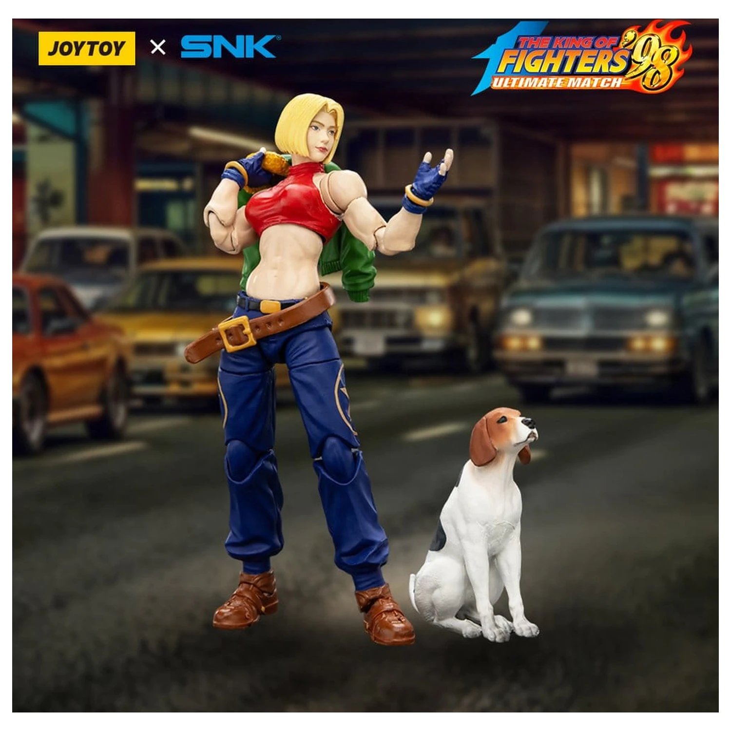 The King of Fighters '98 Ultimate Match figurka akcji Blue Mary 11 cm zdjęcie produktu
