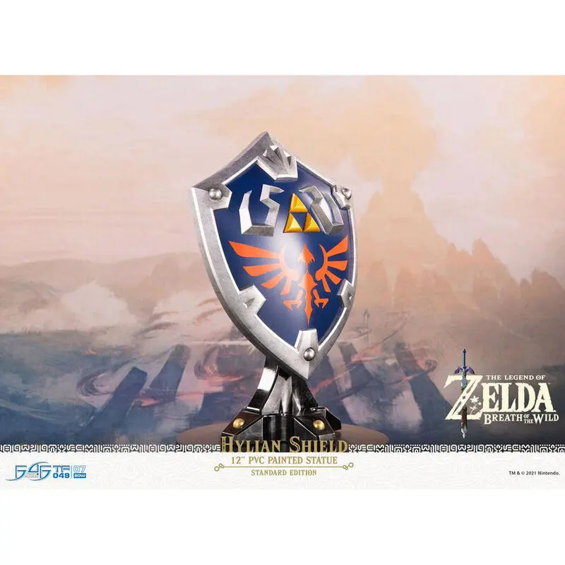 The Legend of Zelda Breath of the Wild Statua z PVC Tarcza Hyliańska Edycja Standardowa 29 cm zdjęcie produktu