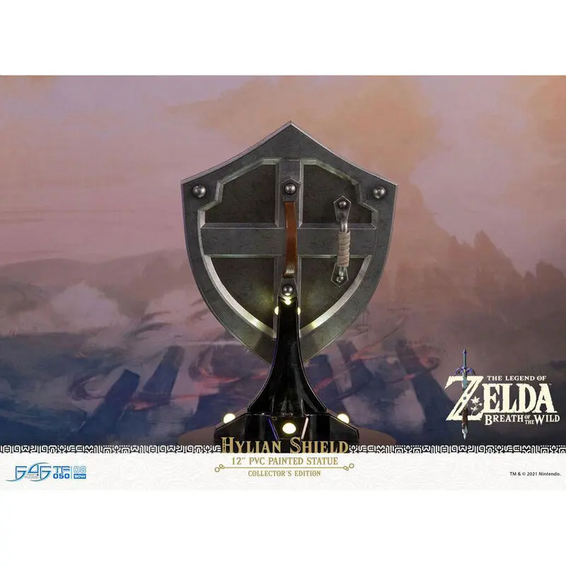The Legend of Zelda Breath of the Wild Statua PVC Tarcza Hylian Edycja Kolekcjonerska 29 cm zdjęcie produktu