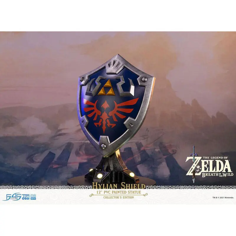 The Legend of Zelda Breath of the Wild Statua PVC Tarcza Hylian Edycja Kolekcjonerska 29 cm zdjęcie produktu