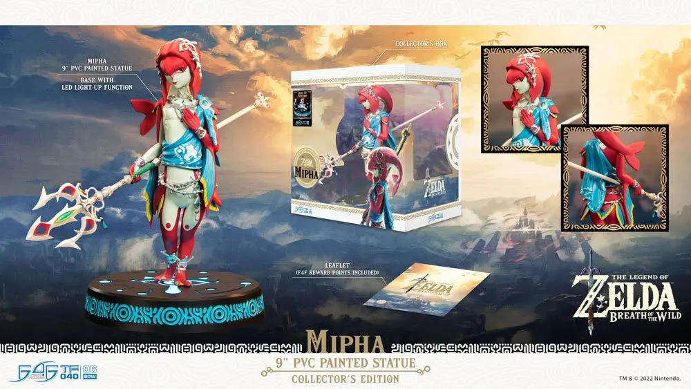 The Legend of Zelda Breath of the Wild PVC Statua Mipha Collector's Edition 22 cm zdjęcie produktu