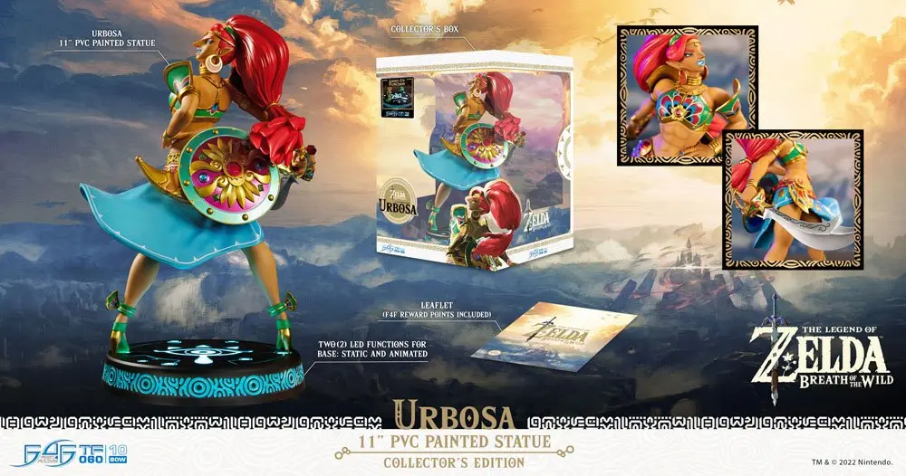 The Legend of Zelda Breath of the Wild Figurka PVC Urbosa Kolekcjonerska Edycja 28 cm zdjęcie produktu