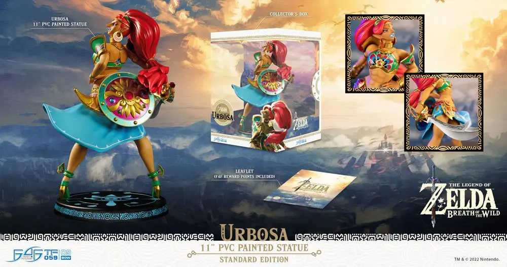 The Legend of Zelda Breath of the Wild PVC Statue Urbosa Standard Edition 27 cm Statua z PVC zdjęcie produktu