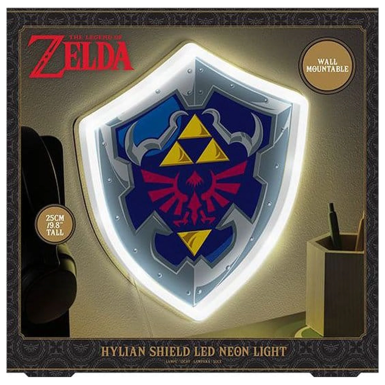 Lampa ścienna The Legend of Zelda Hylian Shield zdjęcie produktu