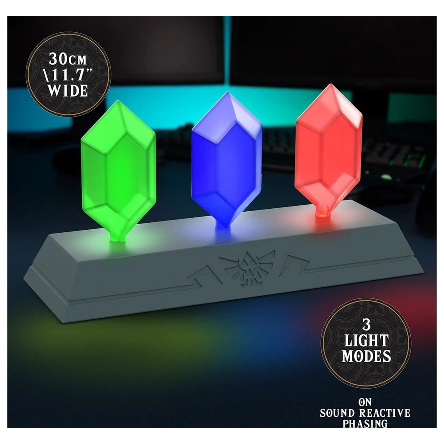 Lampka Icon Light Plus The Legend of Zelda Rupee 30 cm zdjęcie produktu