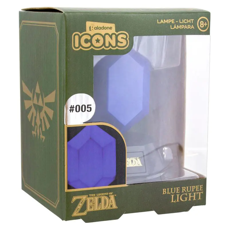 The Legend of Zelda Icons Blue Rupee Ikony Niebieski Rubin zdjęcie produktu