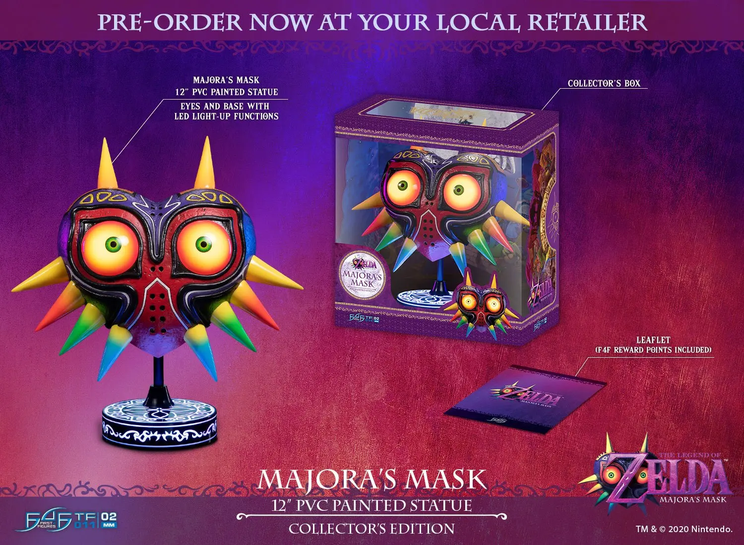 The Legend of Zelda Statuetka PVC Majora's Mask Collectors Edition 30 cm zdjęcie produktu
