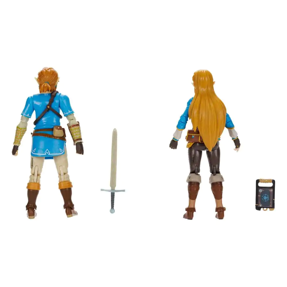 The Legend of Zelda Figurka Akcji 2-Pack Princess Zelda, Link 10 cm zdjęcie produktu