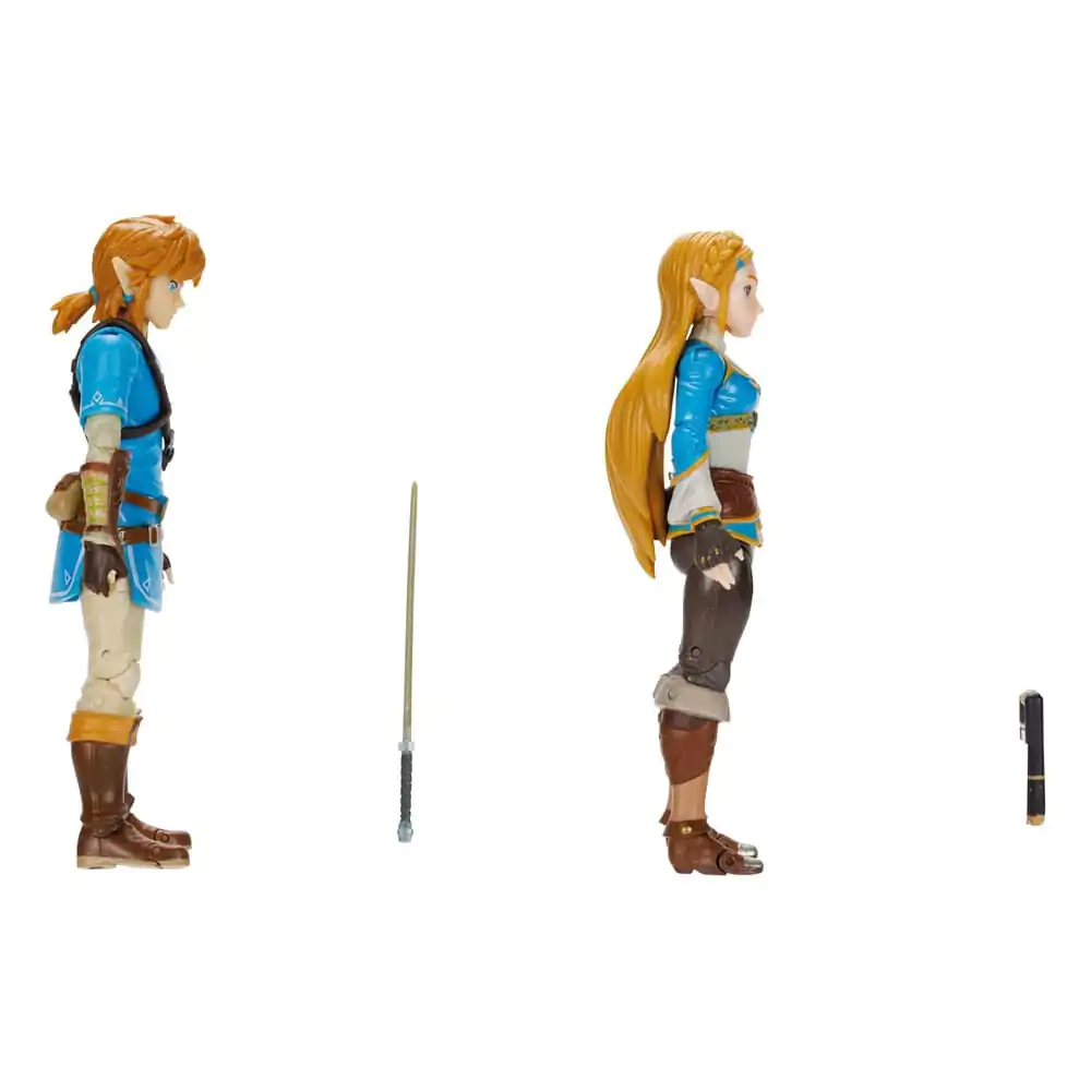 The Legend of Zelda Figurka Akcji 2-Pack Princess Zelda, Link 10 cm zdjęcie produktu