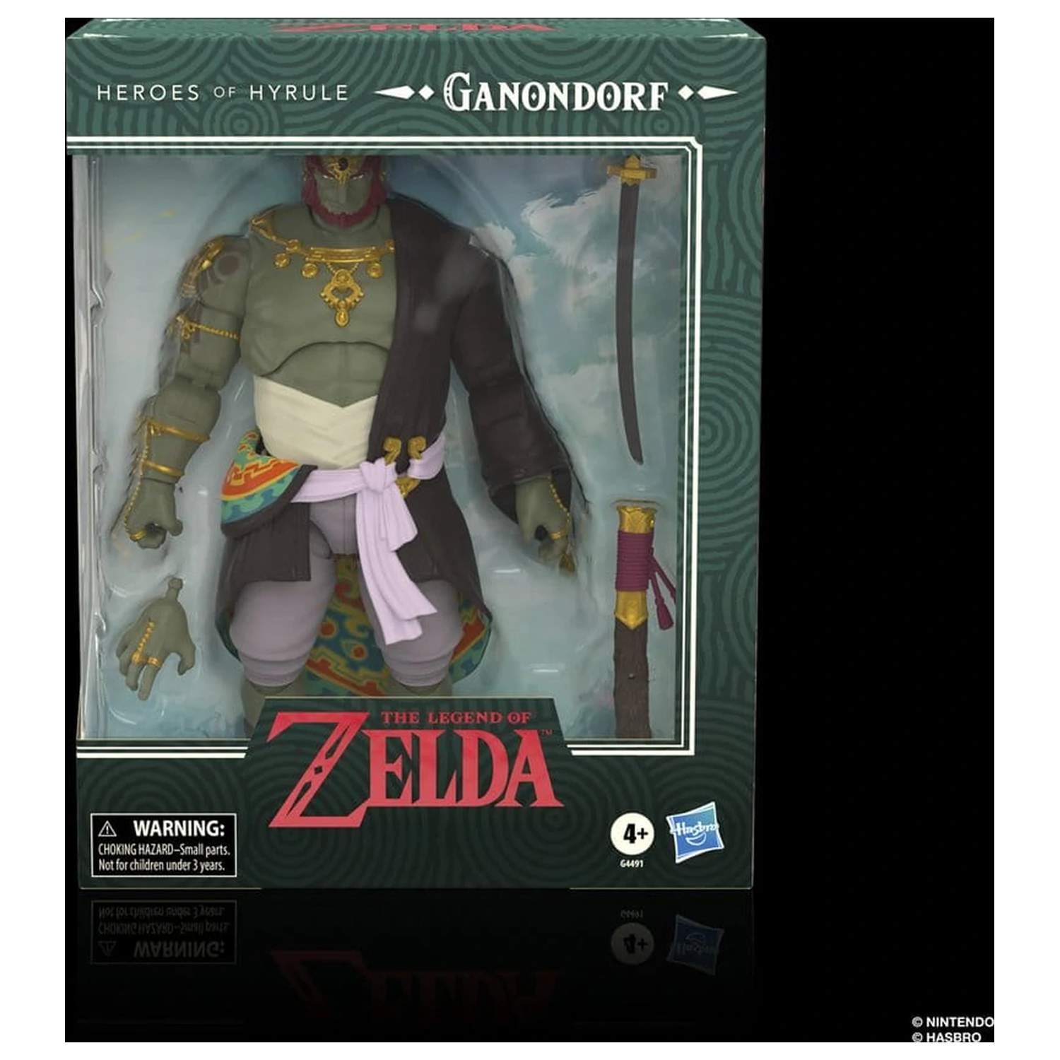 The Legend of Zelda: Tears of the Kingdom Heroes of Hyrule figurka akcji Ganondorf 19 cm zdjęcie produktu