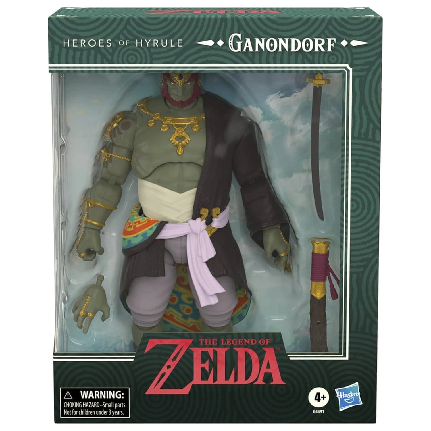 The Legend of Zelda: Tears of the Kingdom Heroes of Hyrule figurka akcji Ganondorf 19 cm zdjęcie produktu