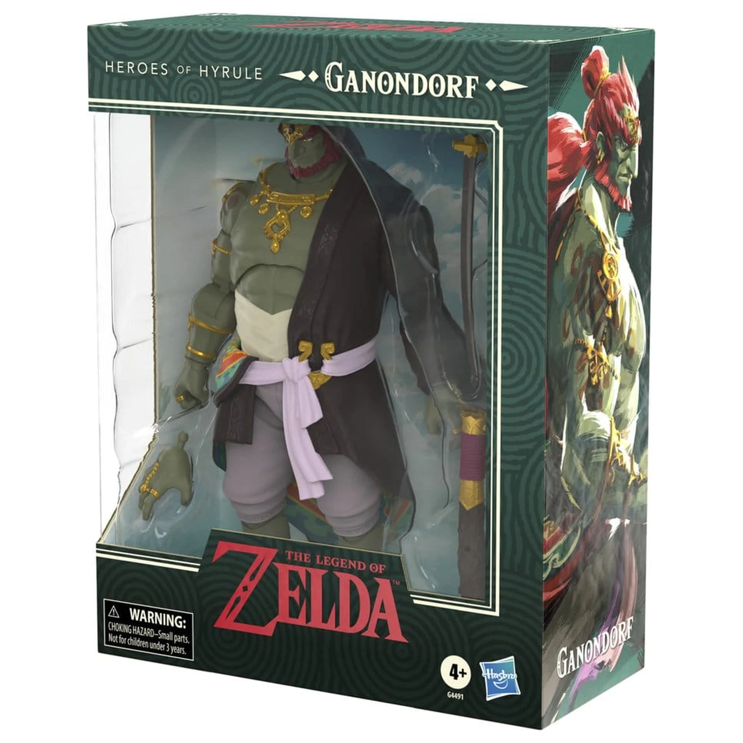 The Legend of Zelda: Tears of the Kingdom Heroes of Hyrule figurka akcji Ganondorf 19 cm zdjęcie produktu