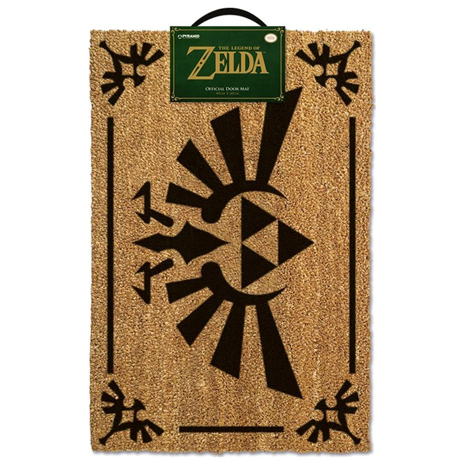 The Legend of Zelda wycieraczka (Triforce Black) zdjęcie produktu