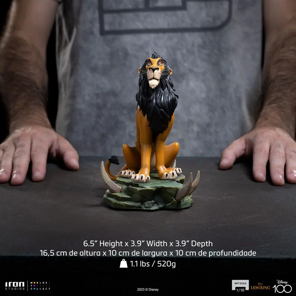 Król Lew Art Scale Statue 1/10 Scar Regular 16 cm zdjęcie produktu