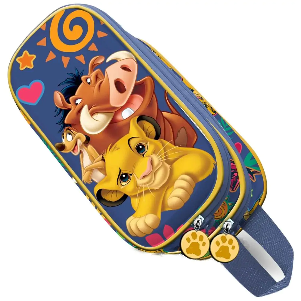 Disney Król Lew Friends podwójny piórnik 3D zdjęcie produktu