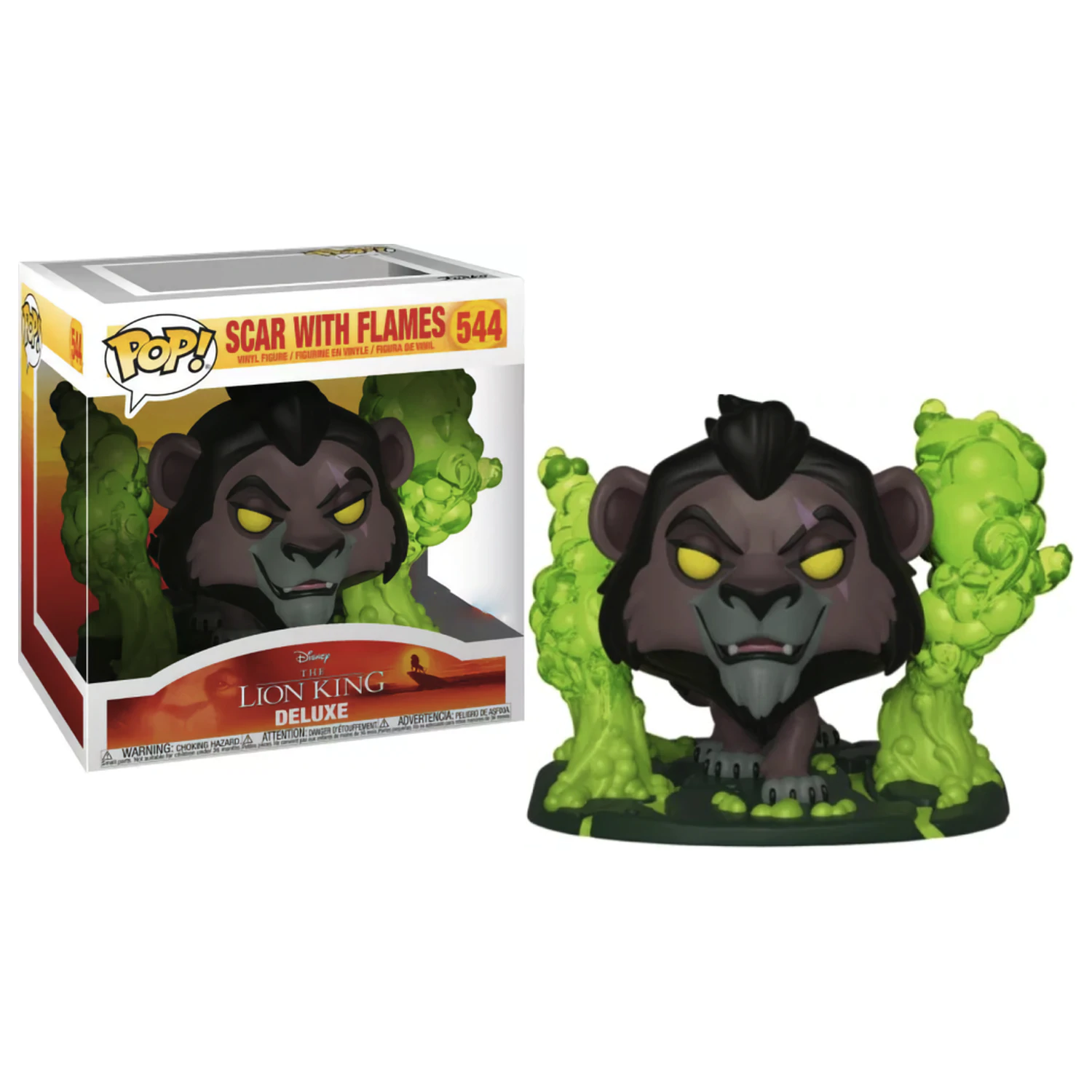 The Lion King Funko POP Deluxe figurka Scar in Flames zdjęcie produktu