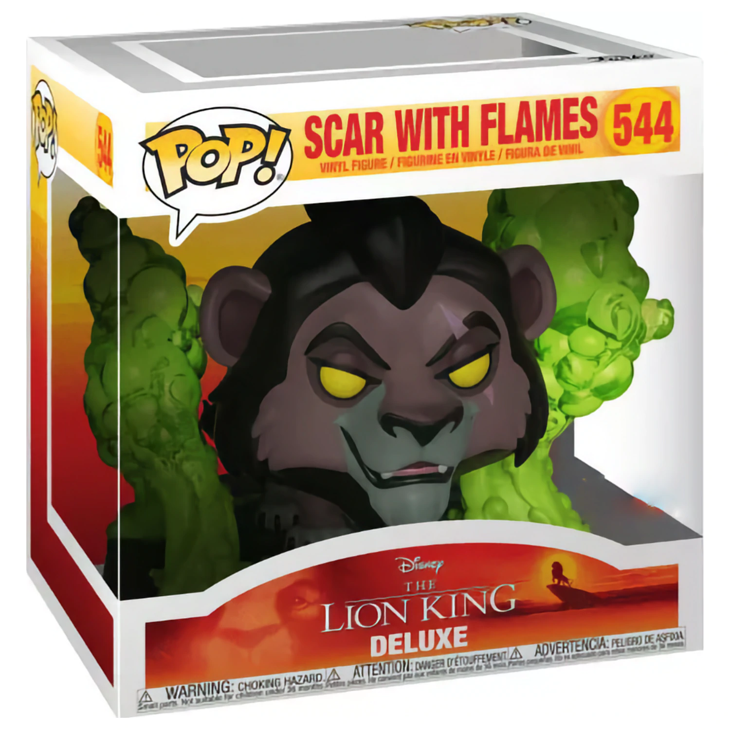 The Lion King Funko POP Deluxe figurka Scar in Flames zdjęcie produktu