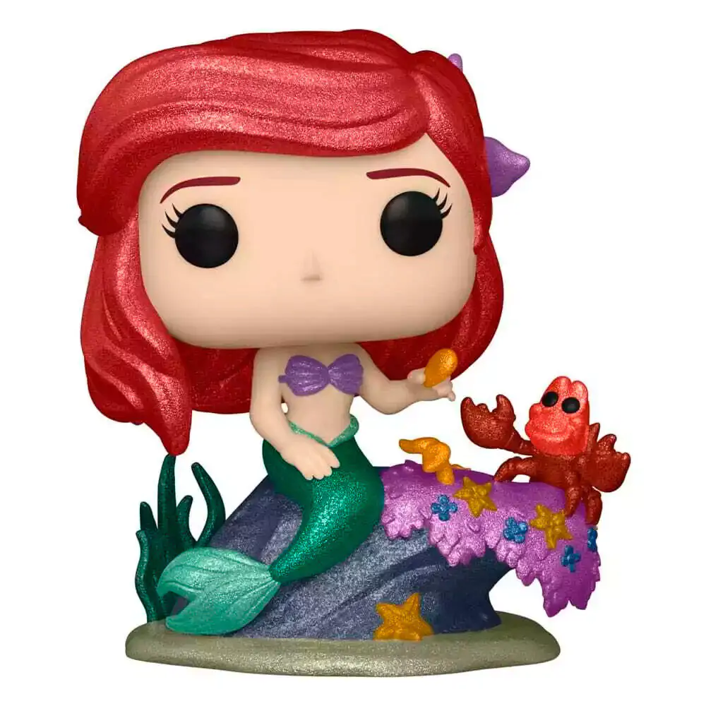 Syrenka Ariel POP! Movies Figurka winylowa Diamond Collection Exclusive 9 cm zdjęcie produktu